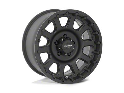 Pro Comp Wheels Bandido Flat Black 8-Lug Wheel; 16x8; 0mm Offset (01-06 Sierra 3500 HD SRW)