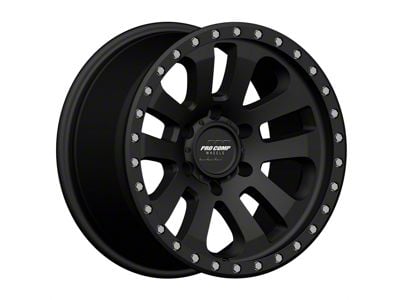 Pro Comp Wheels Prodigy Satin Black 8-Lug Wheel; 18x9; 0mm Offset (01-06 Sierra 3500 HD SRW)