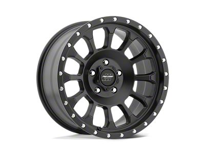 Pro Comp Wheels Rockwell Satin Black 8-Lug Wheel; 18x9; 0mm Offset (01-06 Sierra 3500 HD SRW)