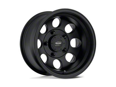 Pro Comp Wheels Vintage Flat Black 8-Lug Wheel; 16x8; 0mm Offset (01-06 Sierra 3500 HD SRW)