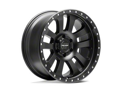 Pro Comp Wheels Prodigy Matte Black 8-Lug Wheel; 18x9; 0mm Offset (01-06 Silverado 2500 HD)