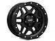 Pro Comp Wheels Phaser Satin Black 5-Lug Wheel; 20x9; 6mm Offset (02-08 RAM 1500, Excluding Mega Cab)