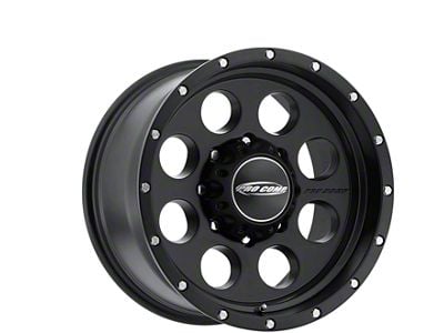 Pro Comp Wheels Proxy Satin Black 8-Lug Wheel; 17x9; -6mm Offset (03-09 RAM 3500 SRW)