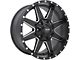 Pro Comp Wheels Quick 8 Satin Black Milled 8-Lug Wheel; 20x9; 0mm Offset (03-09 RAM 3500 SRW)