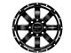 Pro Comp Wheels Trilogy Satin Black 8-Lug Wheel; 17x9; -6mm Offset (03-09 RAM 3500 SRW)