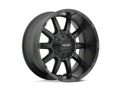 Pro Comp Wheels Gauge Satin Black 6-Lug Wheel; 20x9; -12mm Offset (07-13 Sierra 1500)