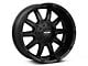 Pro Comp Wheels Gauge Satin Black 6-Lug Wheel; 20x9; -12mm Offset (07-13 Sierra 1500)