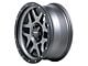 Pro Comp Wheels Phaser Matte Graphite with Black Lip 6-Lug Wheel; 17x9; -6mm Offset (07-13 Sierra 1500)