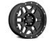 Pro Comp Wheels Phaser Satin Black 6-Lug Wheel; 18x9; 0mm Offset (07-13 Sierra 1500)