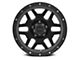 Pro Comp Wheels Phaser Satin Black 6-Lug Wheel; 18x9; 0mm Offset (07-13 Sierra 1500)