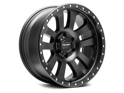 Pro Comp Wheels Prodigy Matte Black 6-Lug Wheel; 17x9; -6mm Offset (07-13 Sierra 1500)