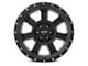 Pro Comp Wheels Sledge Satin Black Milled 6-Lug Wheel; 17x9; -6mm Offset (07-13 Sierra 1500)