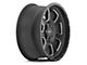 Pro Comp Wheels Sledge Satin Black Milled 6-Lug Wheel; 17x9; -6mm Offset (07-13 Sierra 1500)