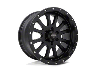 Pro Comp Wheels Syndrome Satin Black 6-Lug Wheel; 20x9; 0mm Offset (07-13 Sierra 1500)