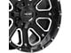 Pro Comp Wheels Axis Satin Black Milled 8-Lug Wheel; 20x10; -18mm Offset (11-14 Sierra 3500 HD SRW)
