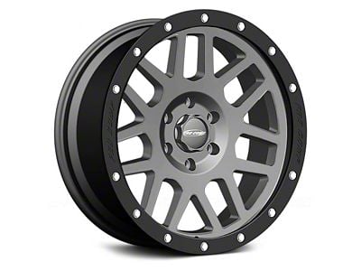 Pro Comp Wheels Vertigo Dark Gray with Black Lip 6-Lug Wheel; 20x9; -12mm Offset (07-13 Silverado 1500)