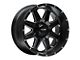 Pro Comp Wheels 63 Series Recon Satin Black Milled 6-Lug Wheel; 17x9; -6mm Offset (07-14 Tahoe)