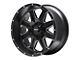 Pro Comp Wheels 63 Series Recon Satin Black Milled 6-Lug Wheel; 17x9; -6mm Offset (07-14 Tahoe)