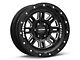 Pro Comp Wheels Cognos Satin Black Milled 6-Lug Wheel; 17x9; -6mm Offset (07-14 Tahoe)