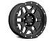 Pro Comp Wheels Phaser Satin Black 6-Lug Wheel; 18x9; 0mm Offset (07-14 Tahoe)