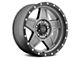 Pro Comp Wheels Predator Dark Gray with Black Lip 6-Lug Wheel; 17x8.5; 0mm Offset (07-14 Tahoe)