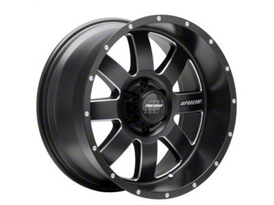 Pro Comp Wheels Trilogy Satin Black 6-Lug Wheel; 20x10; -18mm Offset (07-14 Tahoe)