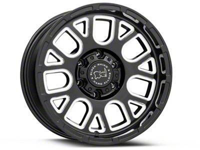 Pro Comp Wheels 01 Series Gloss Black Machined 6-Lug Wheel; 17x8; 0mm Offset (07-14 Yukon)