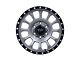 Pro Comp Wheels Rockwell Matte Graphite with Black Lip 6-Lug Wheel; 17x8; 0mm Offset (07-14 Yukon)