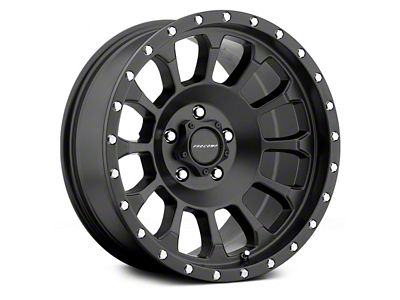 Pro Comp Wheels Rockwell Satin Black 6-Lug Wheel; 18x9; 0mm Offset (07-14 Yukon)