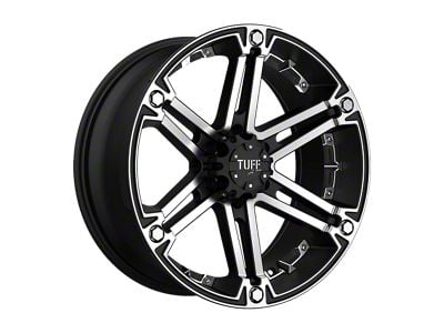 Pro Comp Wheels T01 Flat Black with Machined Face 6-Lug Wheel; 18x9; 10mm Offset (07-14 Yukon)