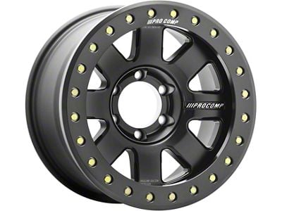 Pro Comp Wheels Trilogy Race Satin Black 6-Lug Wheel; 17x9; -30mm Offset (07-14 Yukon)