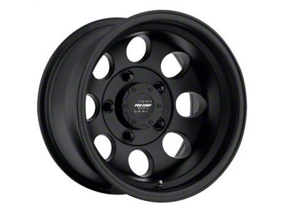 Pro Comp Wheels Vintage Flat Black 6-Lug Wheel; 17x9; -6mm Offset (07-14 Yukon)