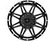 Pro Comp Wheels Blockade Gloss Black Milled 8-Lug Wheel; 20x9.5; -6mm Offset (10-18 RAM 2500)