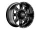 Pro Comp Wheels Trilogy Satin Black 8-Lug Wheel; 20x10; -18mm Offset (10-18 RAM 3500 SRW)