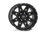 Pro Comp Wheels Torq Flat Black 6-Lug Wheel; 17x9; -6mm Offset (15-20 F-150)