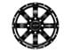 Pro Comp Wheels Trilogy Satin Black Milled 8-Lug Wheel; 20x10; -18mm Offset (15-19 Sierra 2500 HD)