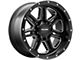 Pro Comp Wheels 62 Series Apex Satin Black Milled 8-Lug Wheel; 20x10; -18mm Offset (15-19 Silverado 2500 HD)