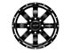 Pro Comp Wheels Trilogy Satin Black Milled 8-Lug Wheel; 20x10; -18mm Offset (15-19 Silverado 2500 HD)