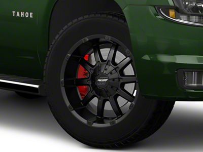 Pro Comp Wheels Gauge Satin Black 6-Lug Wheel; 20x9; -12mm Offset (15-20 Tahoe)