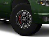 Pro Comp Wheels Phaser Satin Black 6-Lug Wheel; 17x9; -6mm Offset (15-20 Tahoe)