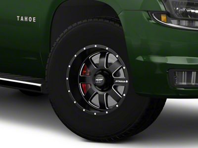 Pro Comp Wheels Trilogy Satin Black 6-Lug Wheel; 17x9; -6mm Offset (15-20 Tahoe)