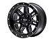 Pro Comp Wheels 62 Series Apex Satin Black Milled 6-Lug Wheel; 20x10; -18mm Offset (15-20 Yukon)