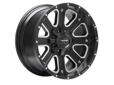 Pro Comp Wheels Axis Satin Black 6-Lug Wheel; 20x10; -18mm Offset (15-20 Yukon)