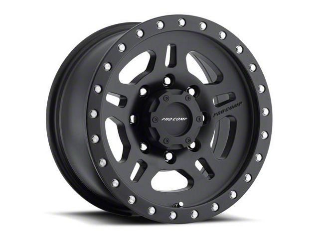 Pro Comp Wheels La Paz Satin Black 6-Lug Wheel; 17x8.5; 0mm Offset (15-20 Yukon)