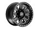 Pro Comp Wheels Trilogy Pro Satin Black 6-Lug Wheel; 17x9; -6mm Offset (15-20 Yukon)