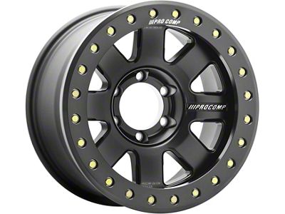 Pro Comp Wheels Trilogy Race Satin Black 6-Lug Wheel; 17x9; -30mm Offset (15-20 Yukon)