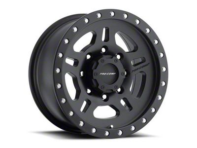 Pro Comp Wheels La Paz Satin Black 6-Lug Wheel; 17x8.5; 0mm Offset (99-06 Sierra 1500)