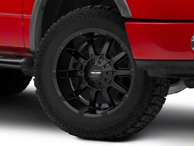 Pro Comp Wheels 10 Gauge Satin Black 6-Lug Wheel; 20x9; -12mm Offset (04-08 F-150)