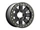 Pro Comp Wheels Trilogy Race Satin Black 6-Lug Wheel; 17x9; -6mm Offset (07-13 Sierra 1500)