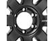 Pro Comp Wheels Trilogy Race Satin Black 6-Lug Wheel; 17x9; -6mm Offset (07-13 Sierra 1500)